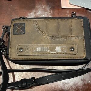 Disney Parks Star Wars Galaxys Edge Obi Wan Kenobi Crossbody Bag Heroes Villians